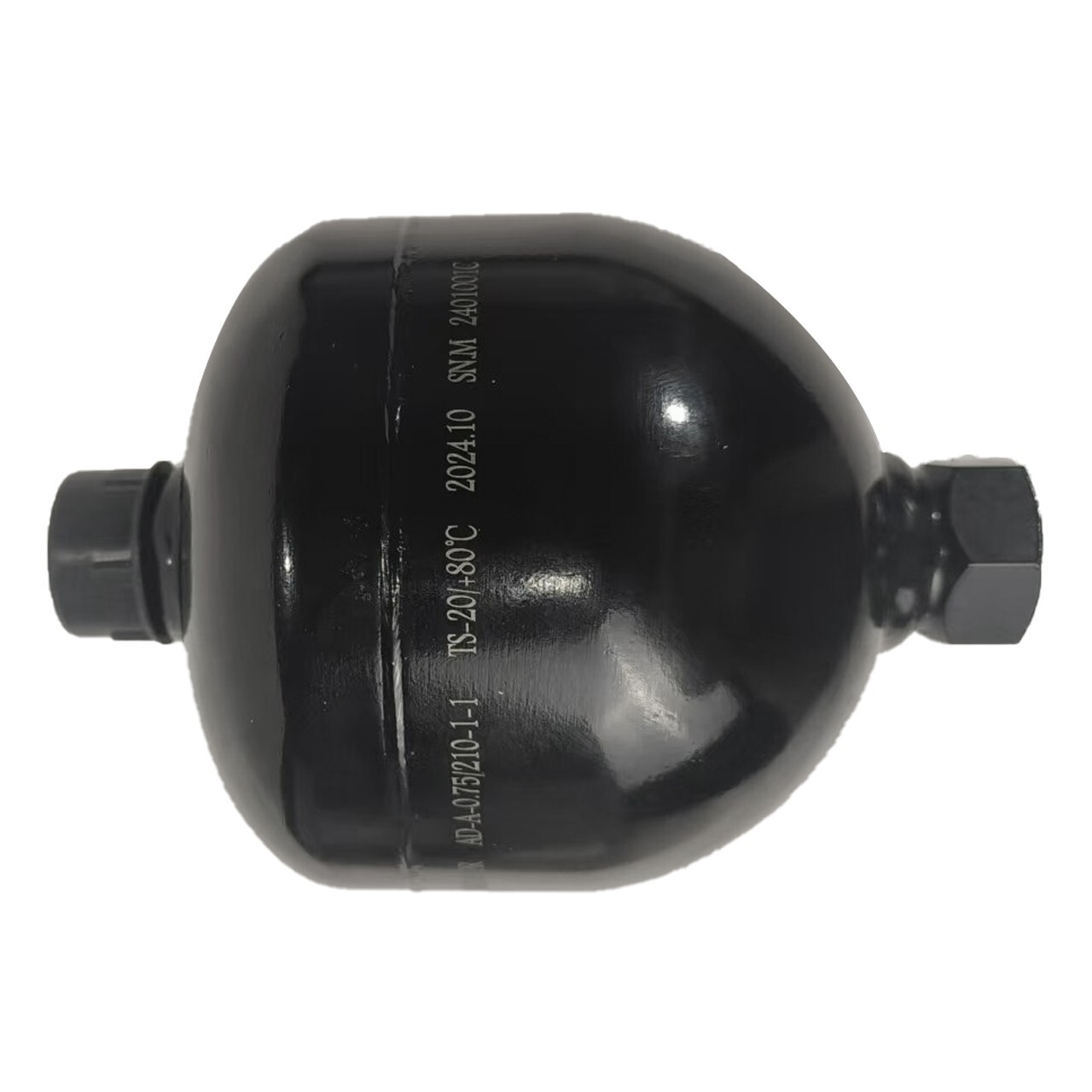 3/4-16UNF Diaphragm Accumulator, 4786psi Max Working Pressure, 46cu.in(0.75L)