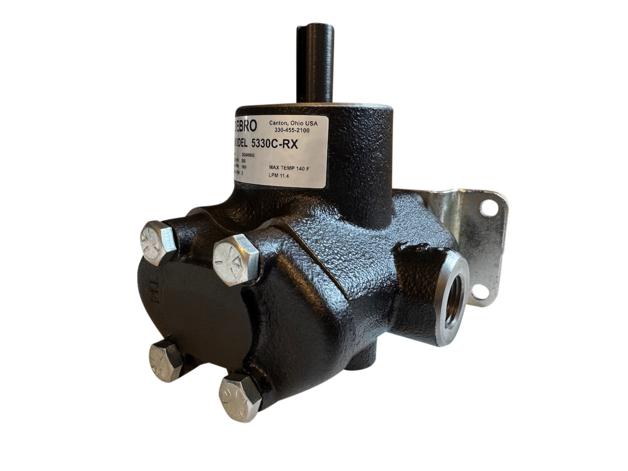 Debro Hypro Pump 5330CRX SOLID SHAFT TWIN PISTON PUMP