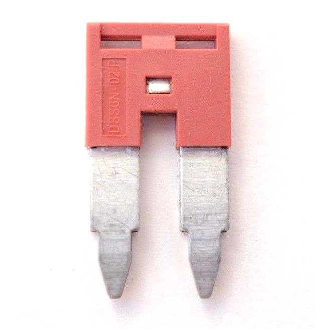 DIN Rail Terminal Block Jumpers 12 Quantity DSS6N-02P Dinkle 8 AWG 2 Pole DK6N