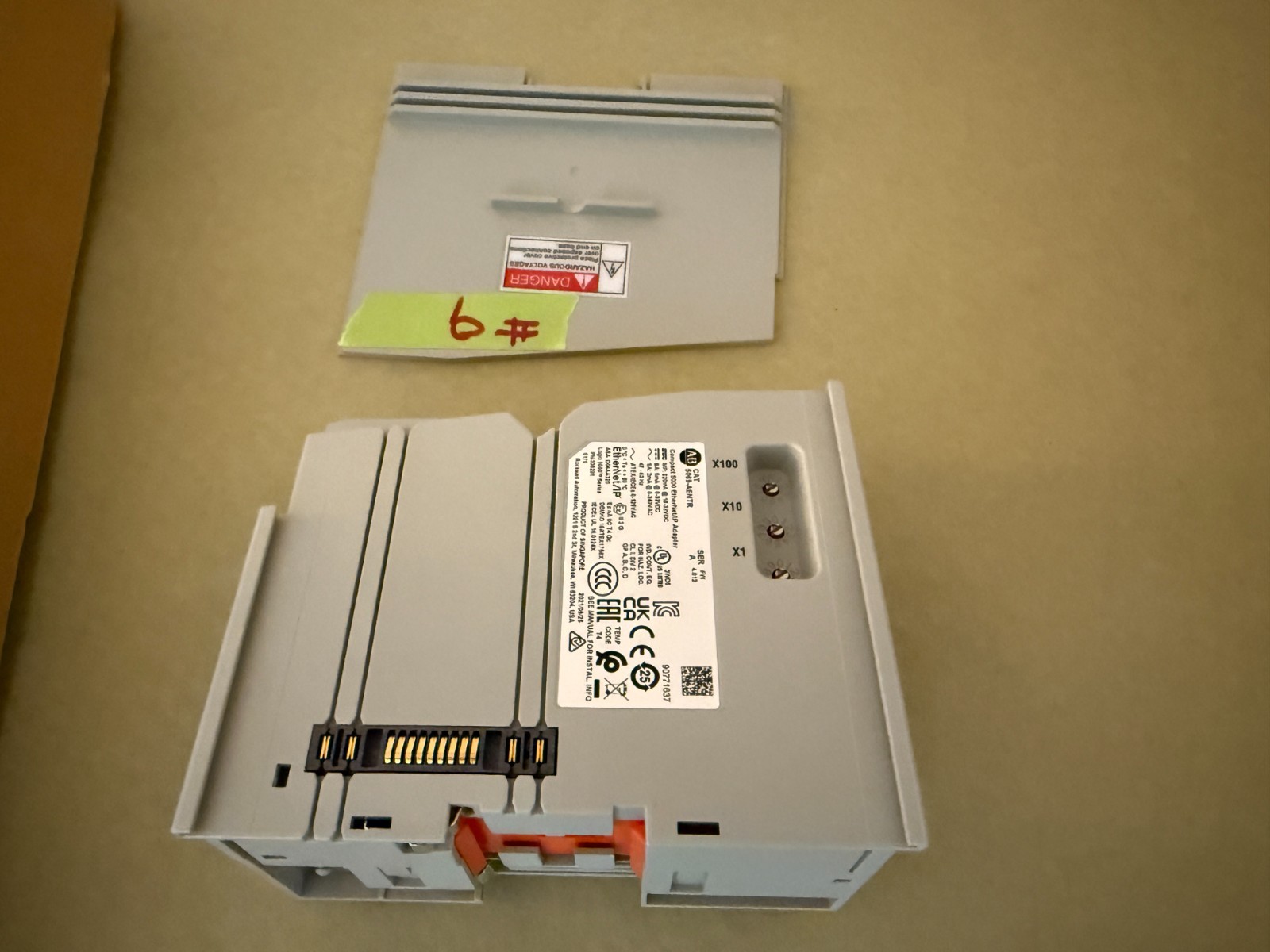 New Allen Bradley 5069-AENTR Compact 5000 EtherNet/IP Adapter