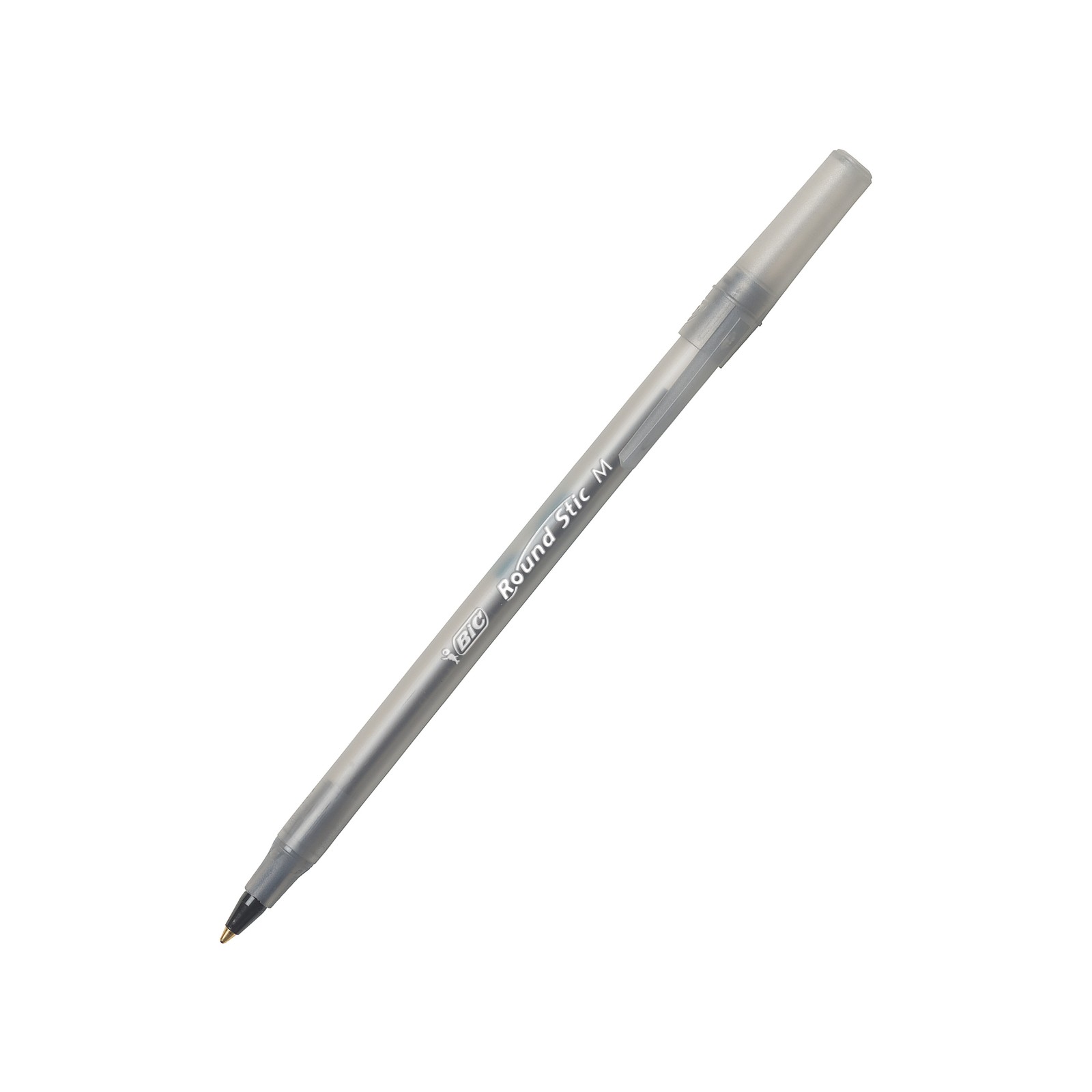BIC Round Stic Xtra Life Ball Pen, Medium Point (1.0 mm), Black, 60-Count