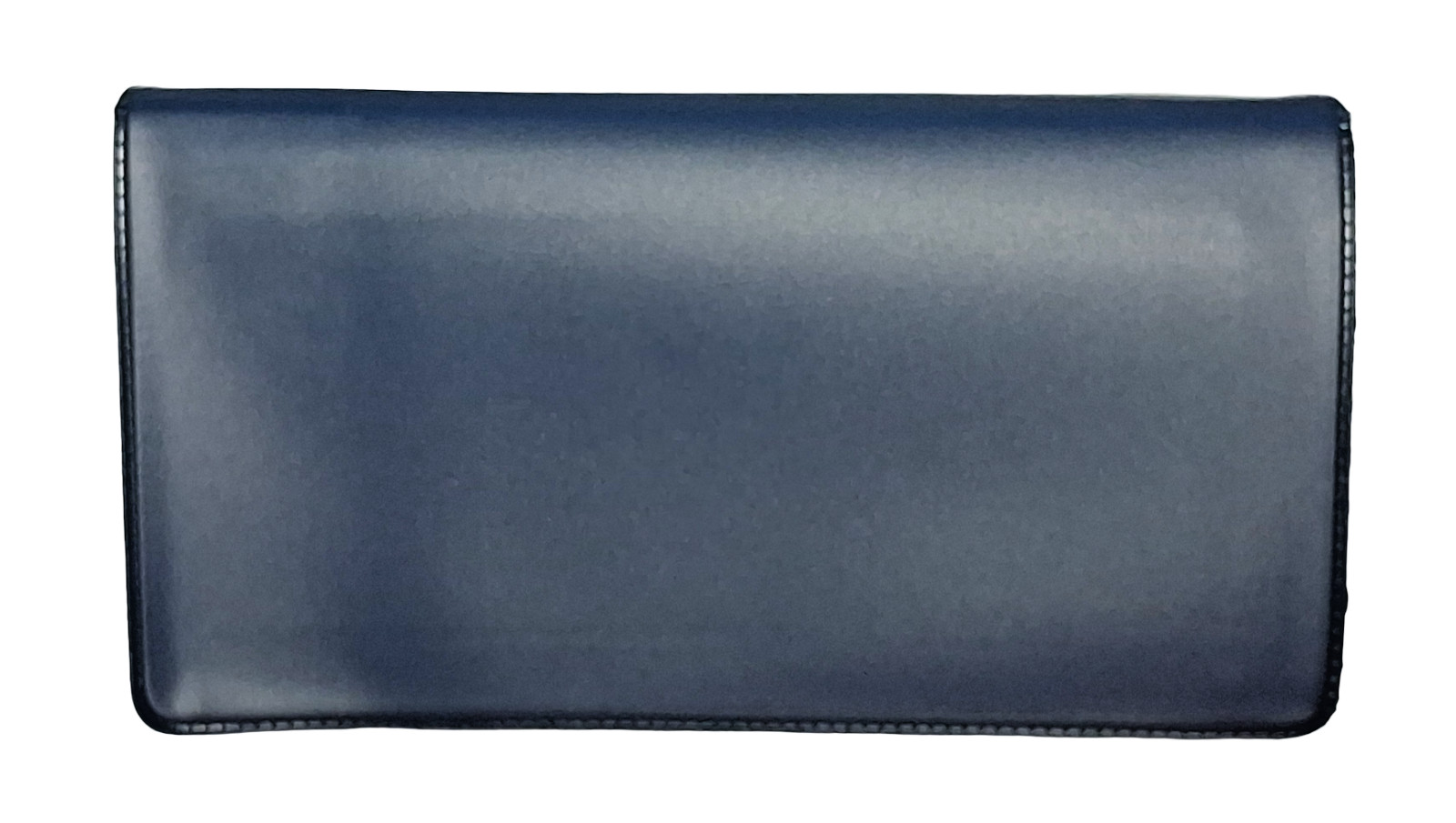Dark Blue Vinyl Checkbook Cover Standard Top Stub 6- 1/4″ x 3-3/8″ New