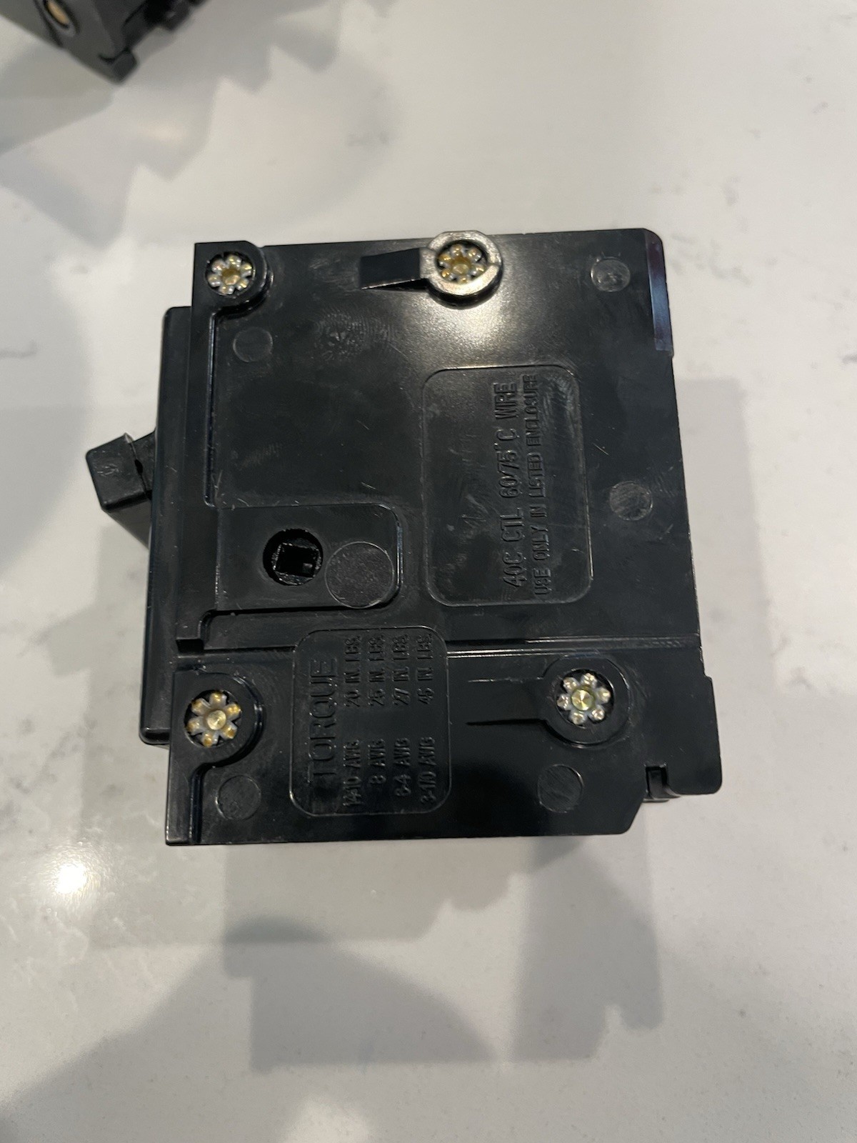 Eaton BR280 80A 2-Pole Plug-In Circuit Breaker 120/240V AC Common Trip