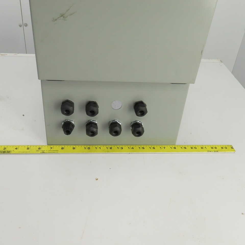 Saginaw Control SCE-12108BELJ 12″ x 10″ x 8″ Electrical Enclosure W/Backplate