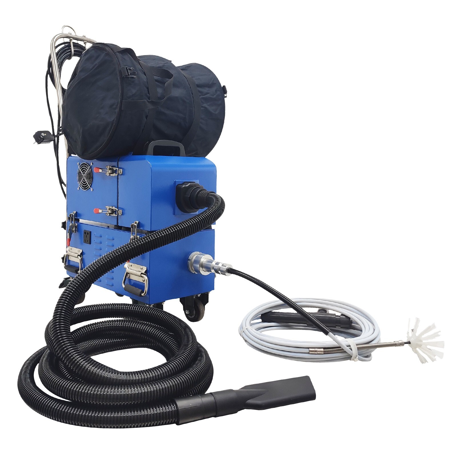Pipe Tube Cleaning Machine 110V/220V Air Duct Cleaning Machine,Sweeping&Suction