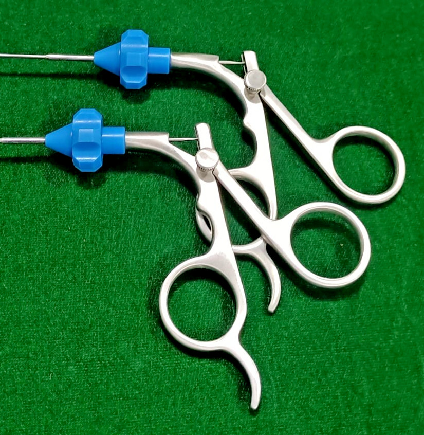 2pc Hysteroscopy Urology Semi Rigid Biopsy 5FR 40cm with Blue Rotar Reusable