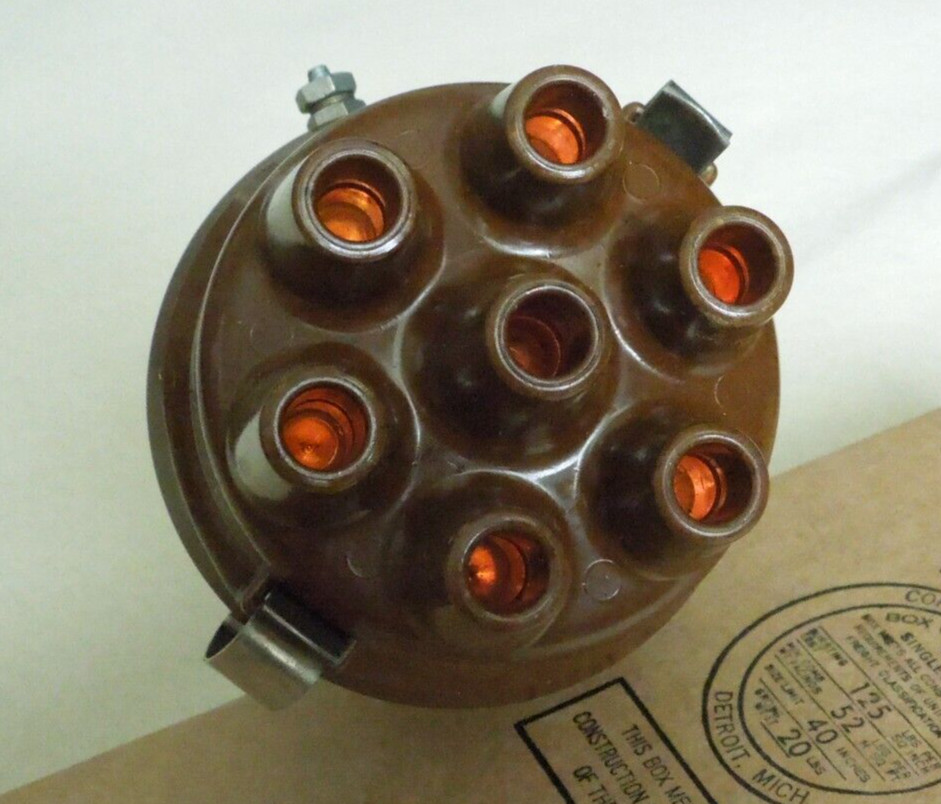 VINTAGE DELCO REMY MODEL 1111921 DISTRIBUTOR BAKER FORKLIFT FJF-060 6 CYL