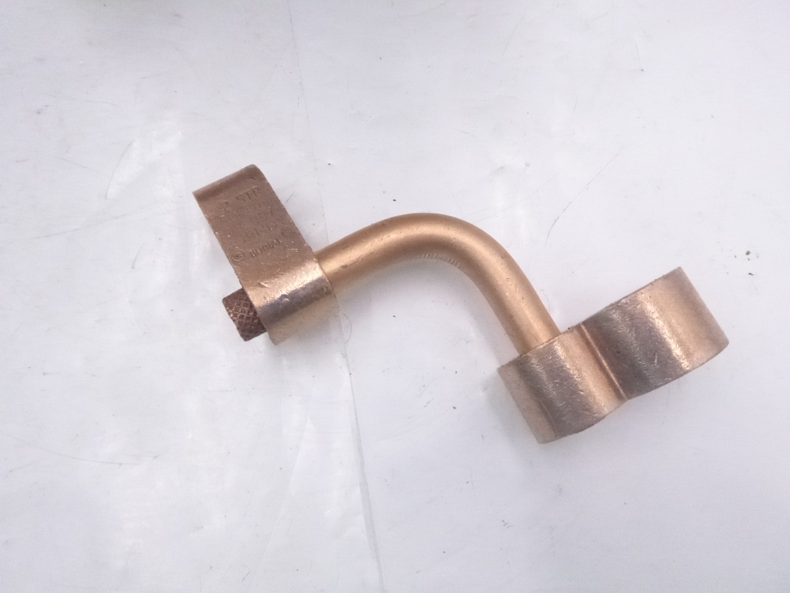Burndy Copper Compression Grounding Connector 3/4″ Rod 2 AWG Stranded