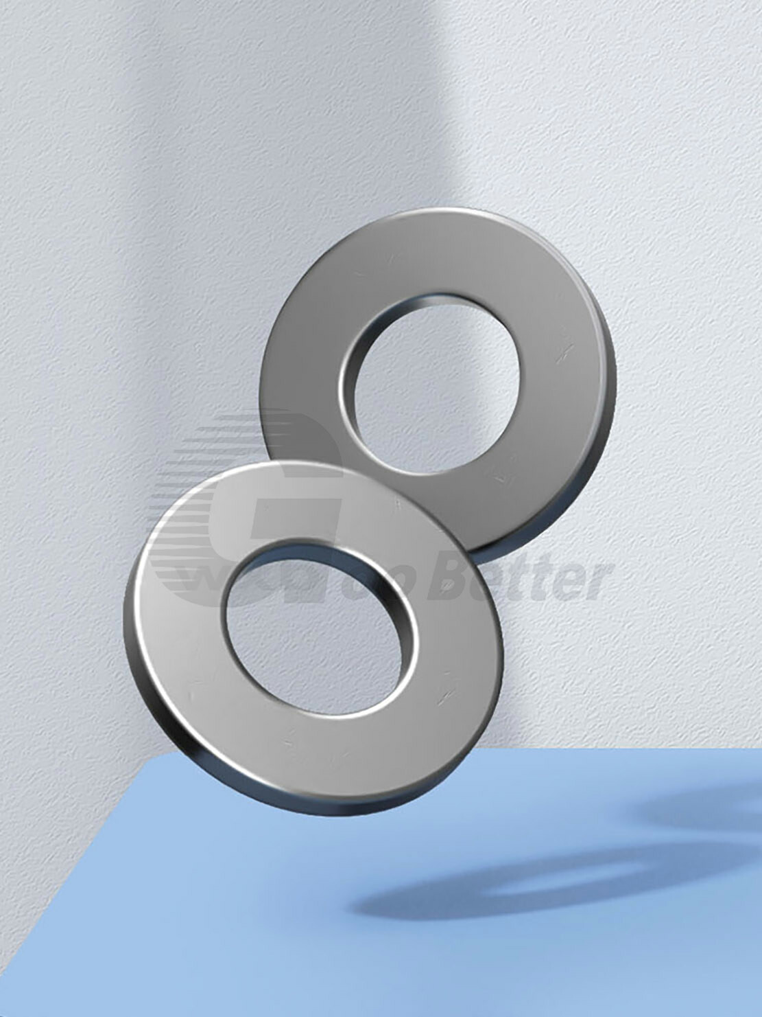 Washers M1.6~ M36 A2 Stainless Steel Flat Washer, Thick=0.3 ~10mm Flat Fender