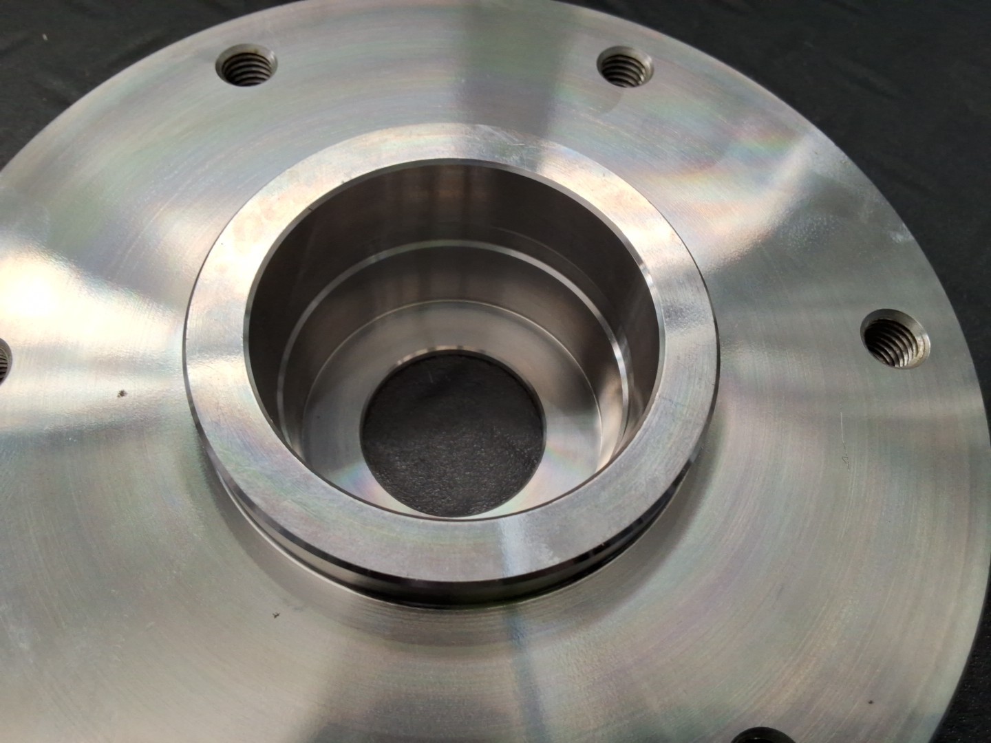 Buck Chuck 6″ Adapter Plate 4° Taper A6-4DEG for Hardinge 4 Degree Taper Lathe