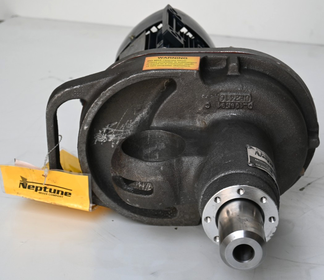 DOVER NEPTUNE JG-2.1 MMAD71G PORTABLE GEAR DRIVE TANK MIXER 290 RPM