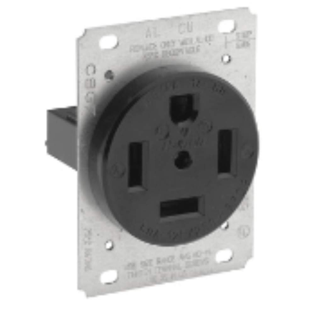 NEW Leviton 9460 60 Amp Flush Mount Receptacle, 125/250V, 14-60R, 3P4W