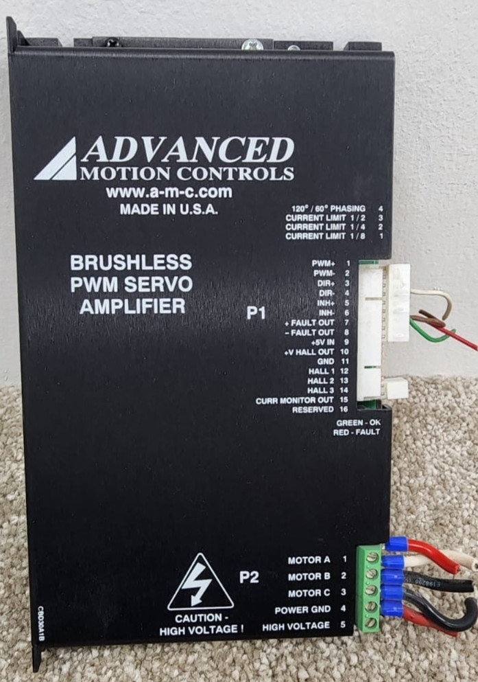 Advanced Motion Controls Brushless PWM Servo Amplifier