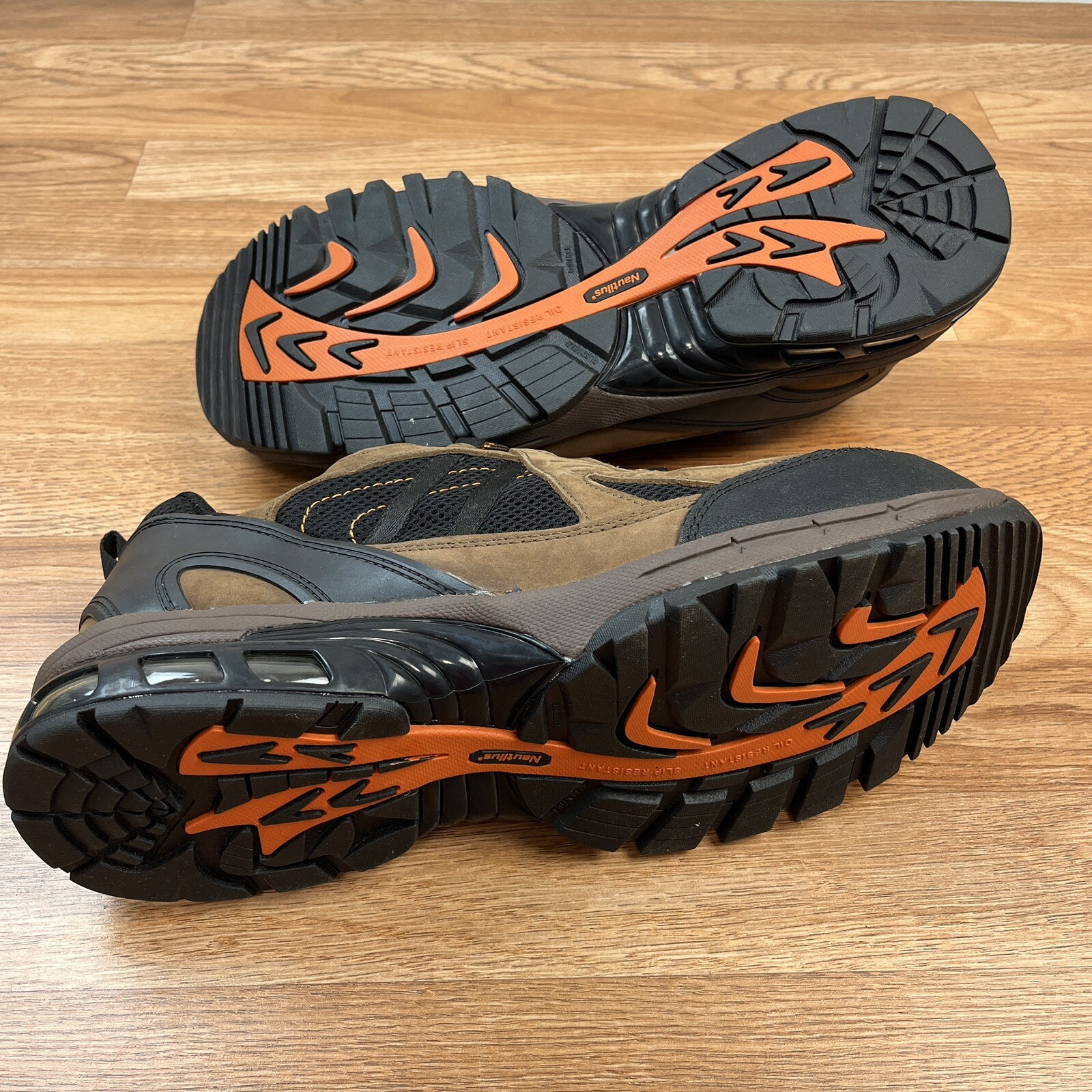 Nautilus Safety Footwear Work Shoes Comp Toe N1700 Men’s Size 13 Leather NEW