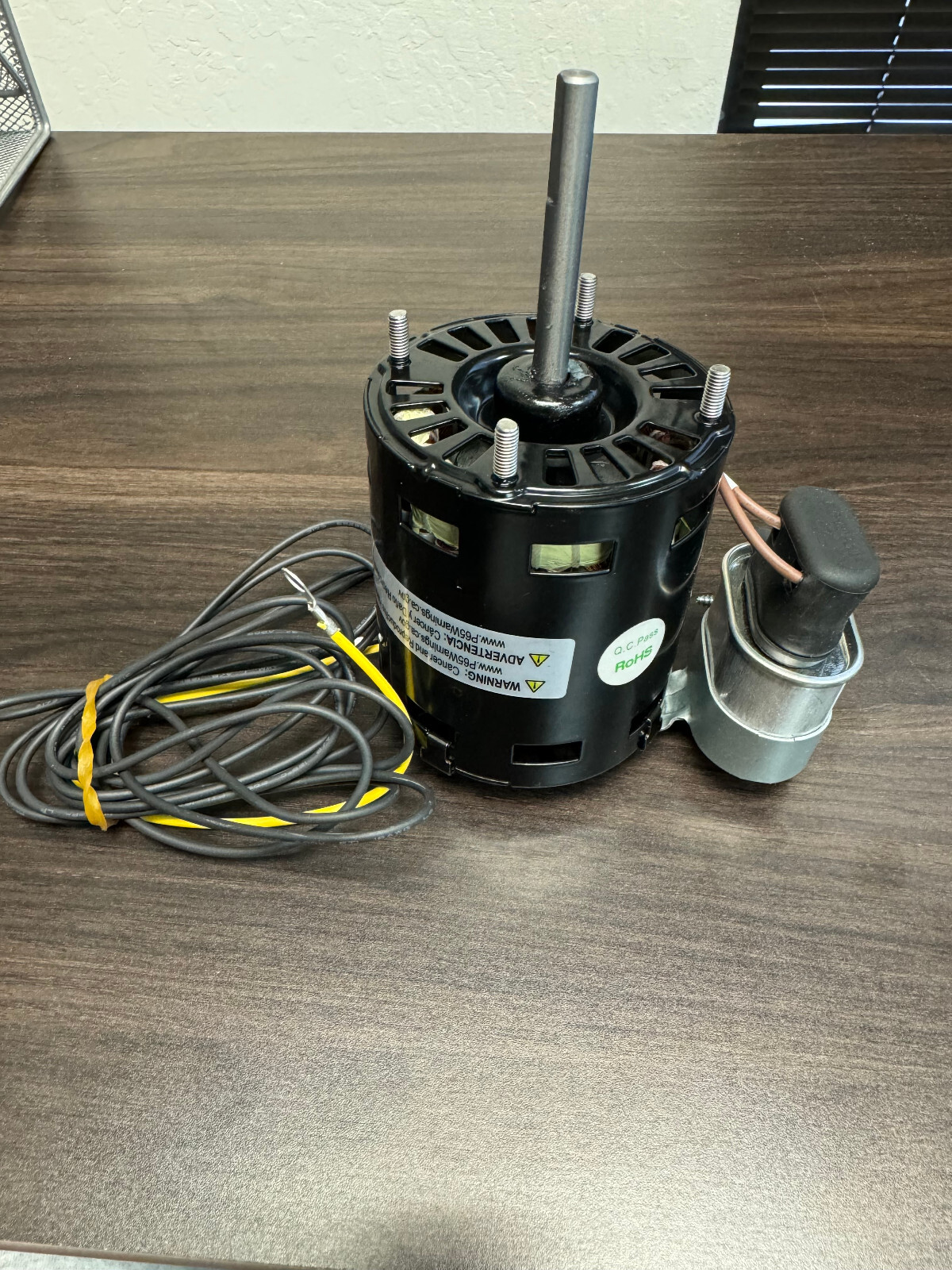 Interlink Refrigeration Motor 25309101 1/15 HP 1400 RPM 208-230 V