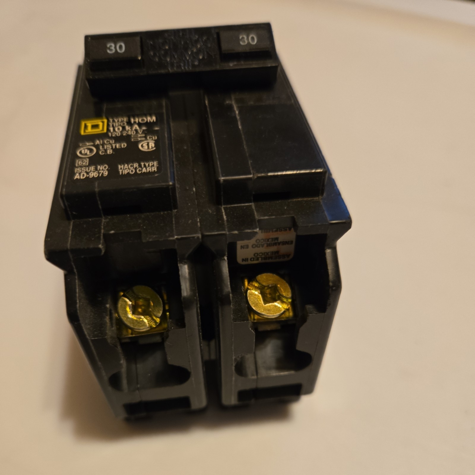 Square D Homeline 30 Amp 2 Pole Circuit Breaker HOM230