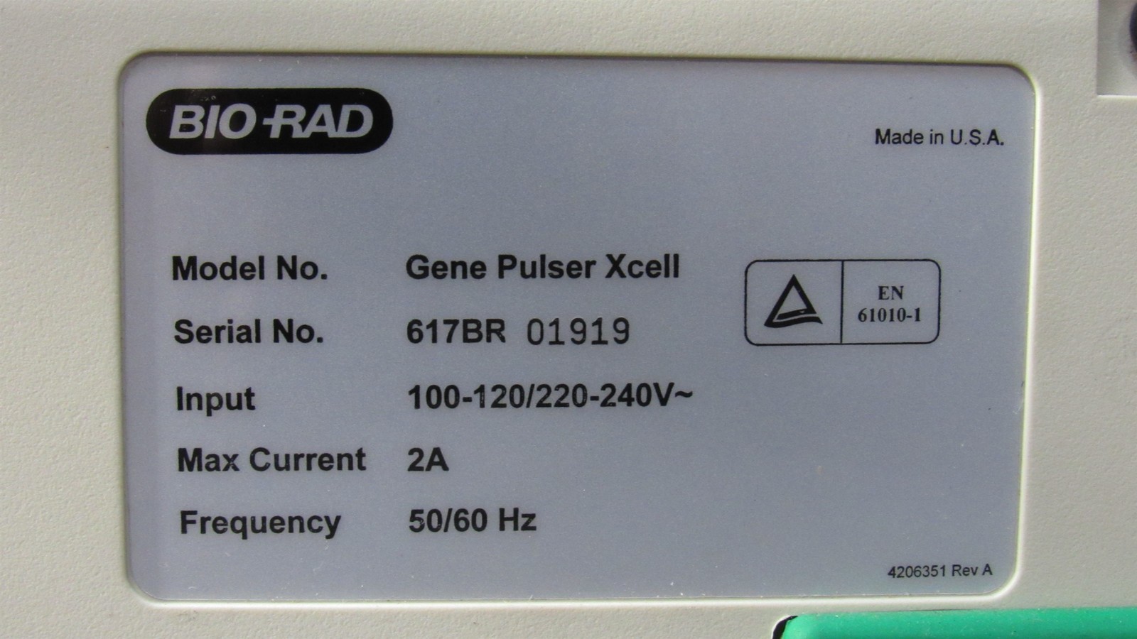 Bio-Rad Gene Pulser Xcell with CE Module