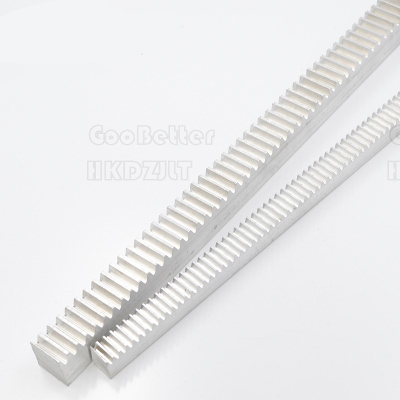 Spur Gear Racks 0.5 – 2 Module 300mm For CNC Router Linear Motion Aluminum Alloy