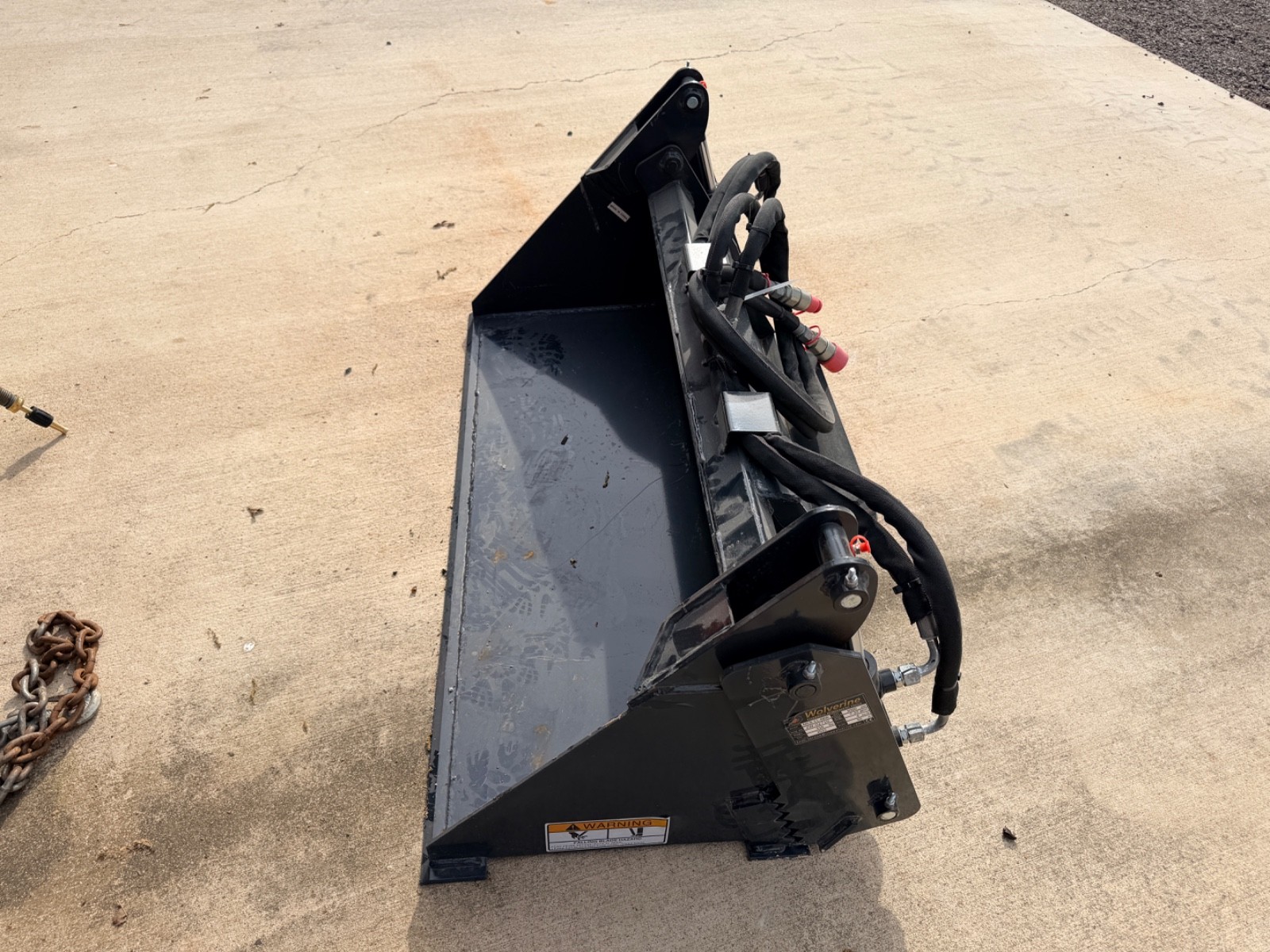 NEW HD MINI SKID STEER COMBO 4 IN 1 BUCKET HYDRO MCB-11-48W TORO DINGO Wolverine