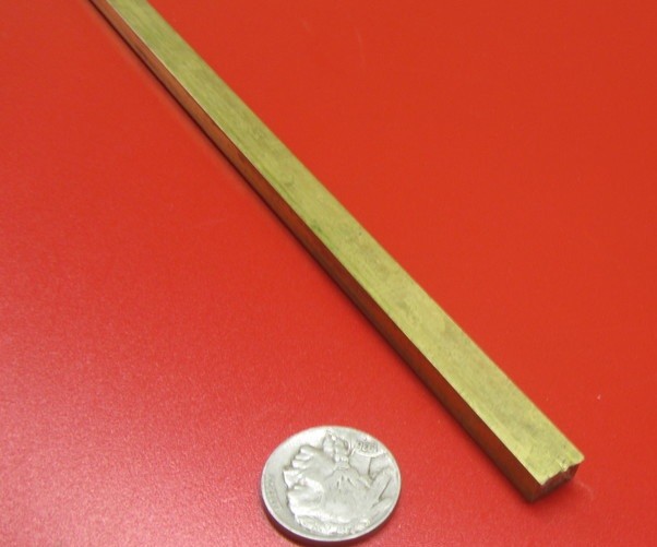 360 Brass Flat Bar 1/4″ Thick x 3/8″ Wide x 60.0″ Length