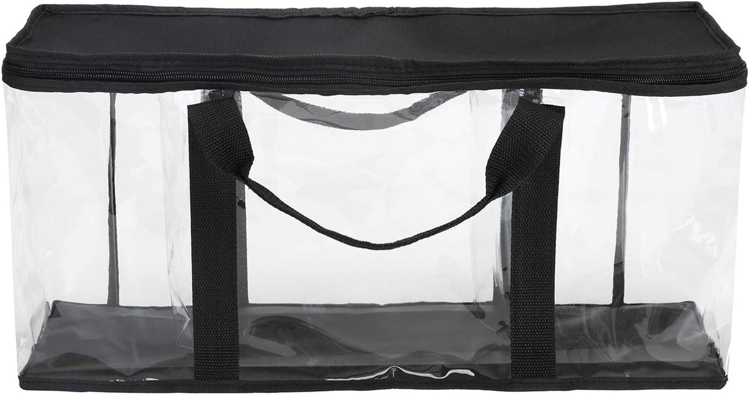 4-Pack VHS Storage Bags for Up to 60 Large Tapes (15 per Bag)