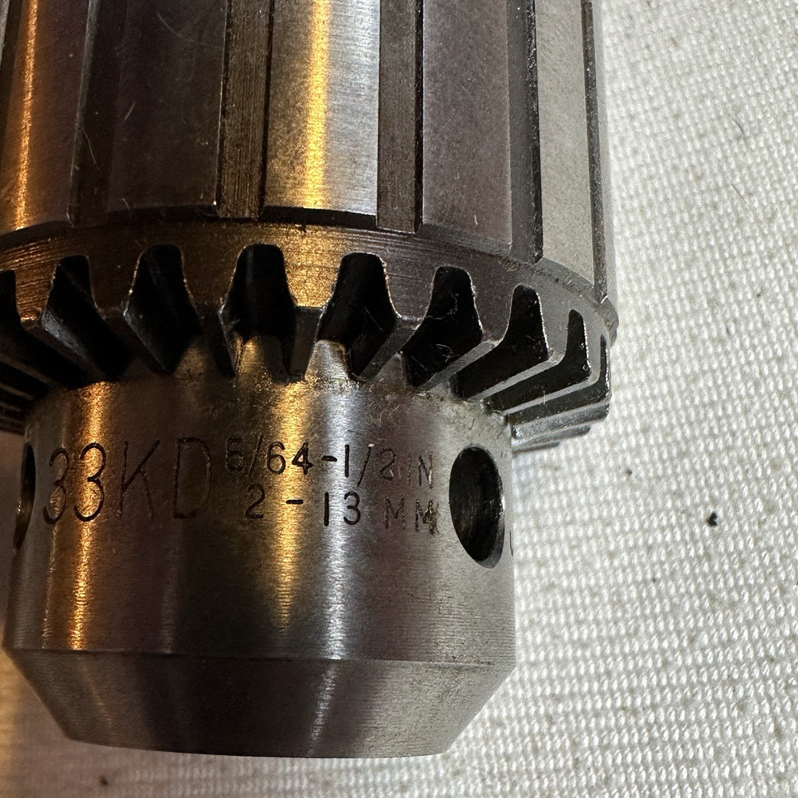 New Jacobs USA 33KD Plain Bearing Drill Chuck 5/64-1/2” capacity Mount 33JT