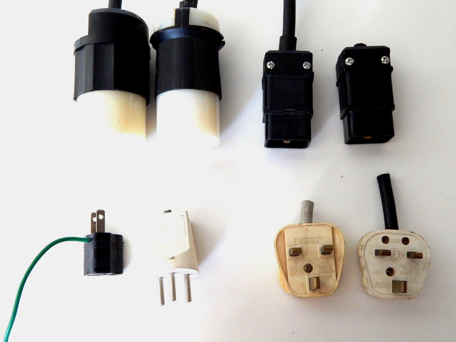 Miscellaneous Plugs and Connectors, Lot of 13
