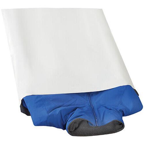 24 x 24 Inch, White Poly Mailers Self Seal Envelopes Shipping Bags, Pack of 200