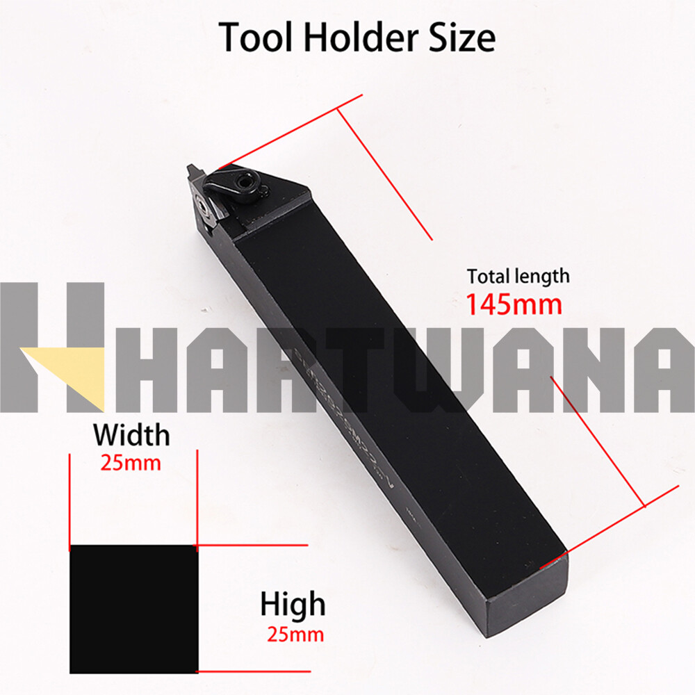 Indexable Threading Insert 29 Degree 6ACME Trapezoid Lathe Tool Holder 25mm