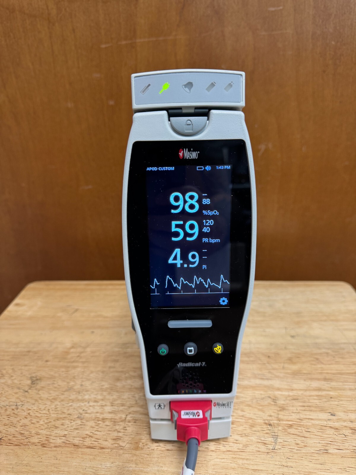 Masimo Radical 7 Rainbow w/Dock Module (F250)