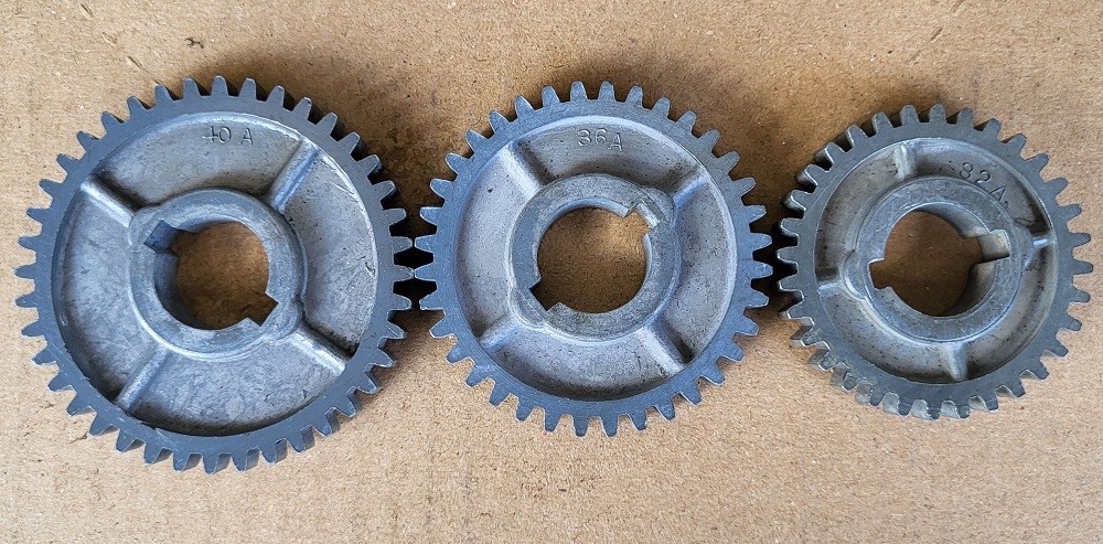 Atlas Craftsman 10″ 12″ Lathe «PICK-A-GEAR» rack and gears Complete set