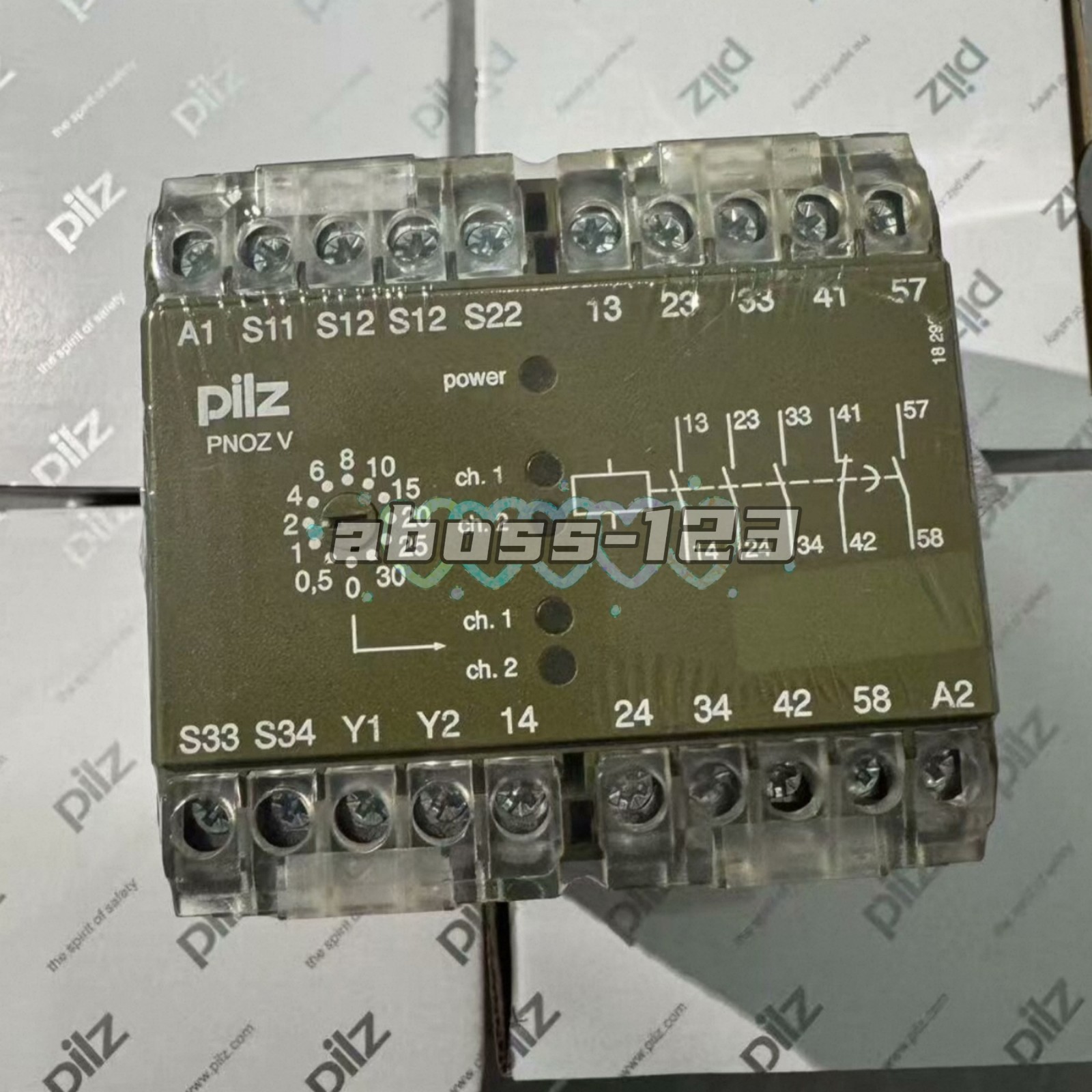 PILZ 474790 PNOZ Safety Relay#1pcs new in box