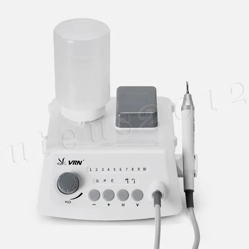 Dental 3 Way Air Water Syringe Triple Spray Handpiece with 2 Nozzles Tips Tubes