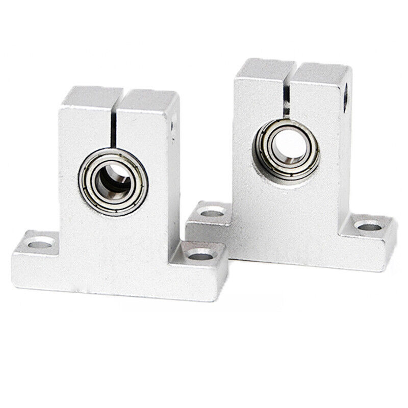 3mm-20mm SK Non-Adjustable Center Housing Shaft Bearing Pillow Zinc Alloy Bore