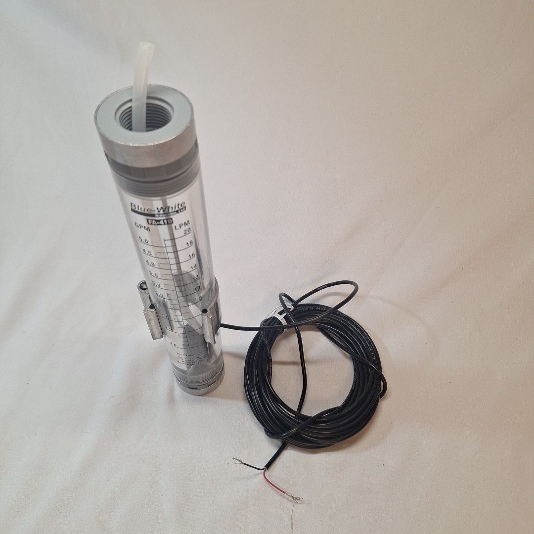 Blue-White FA-41500LN-12 FA Series Flowmeter, 0.5 to 5GPM, 14005-002