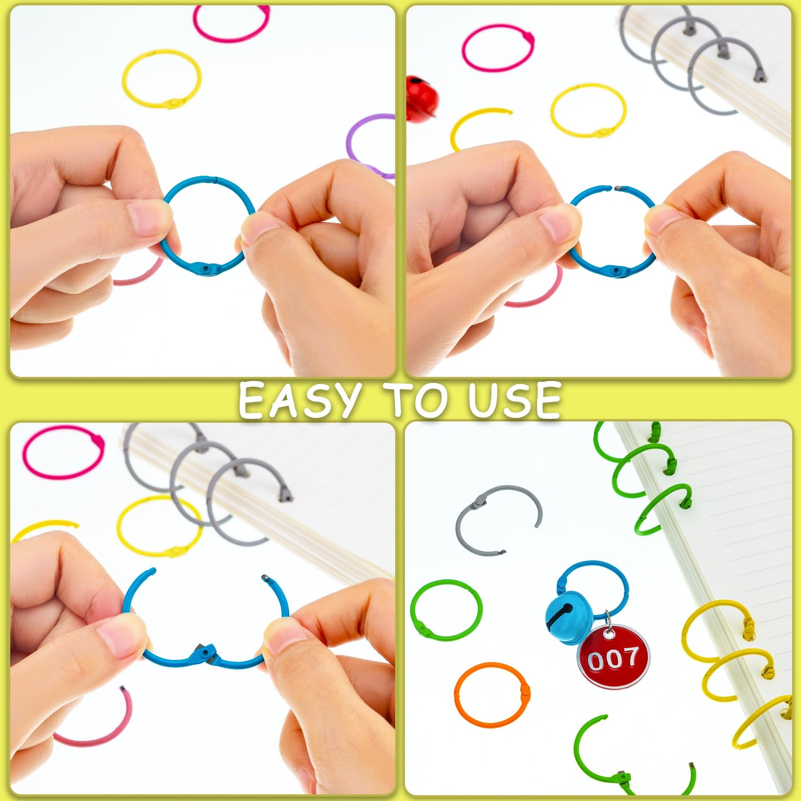1.2 Inch/30mm, Red, Light Pink, Orange, Green, Purple, Blue, Gray, Yellow,…