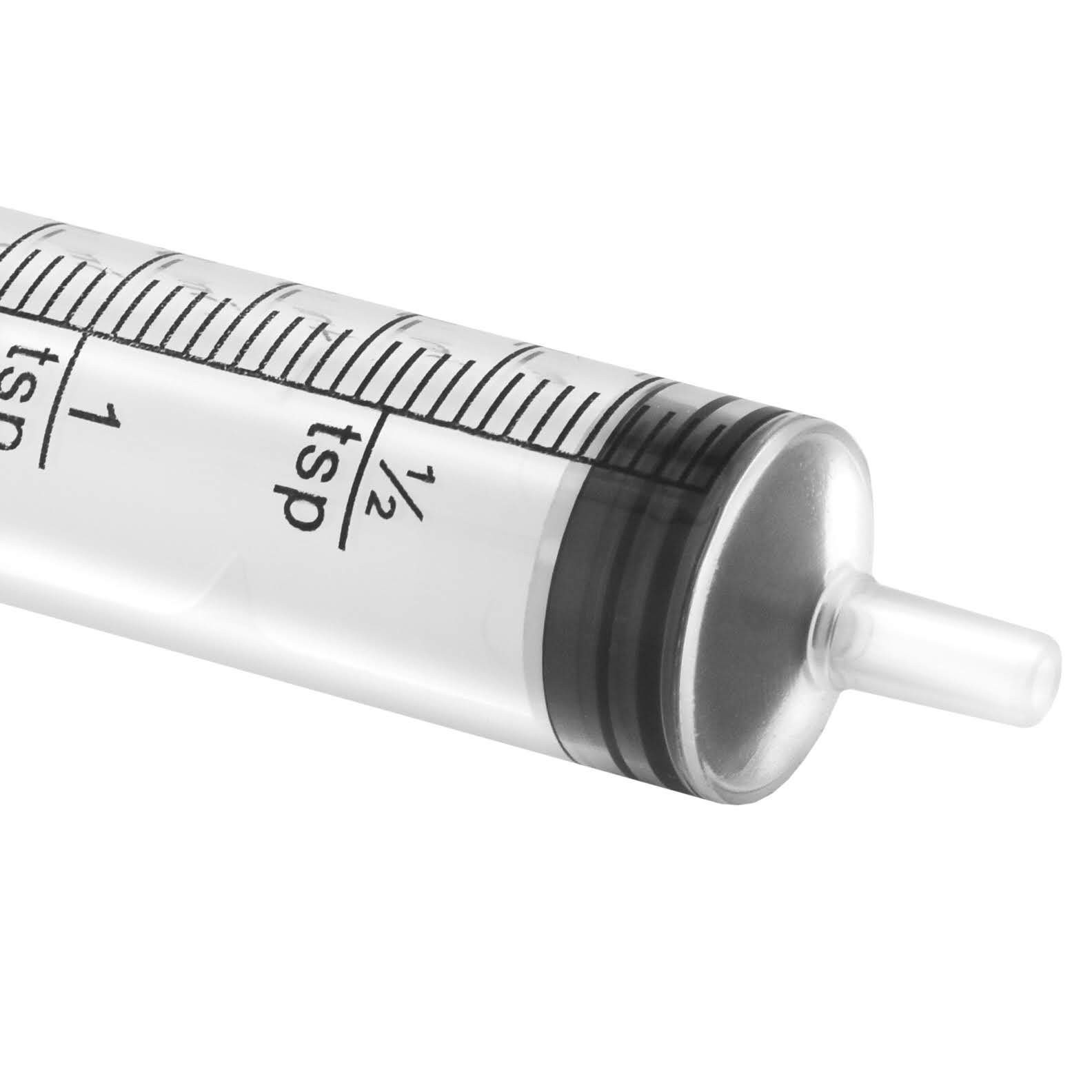 10ml Oral Syringes – 100 Pack – Luer Slip Tip, 100 Count (Pack of 1), clear