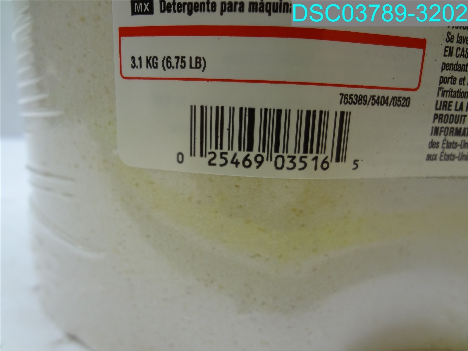 QTY=26LB(4X6.5LB): EcoLab SMARTPOWER Dishmachine Detergent 6101201 025469035165