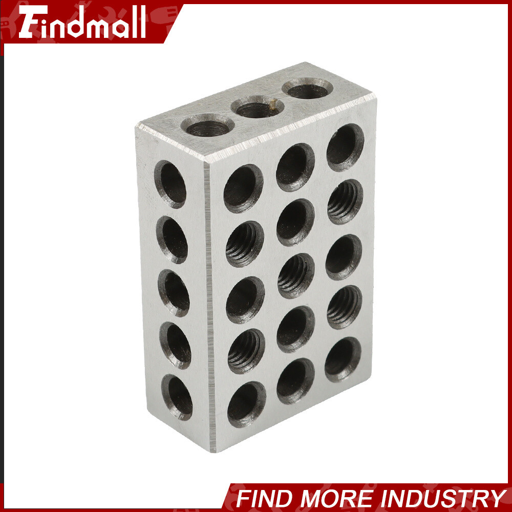 5 MATCHED PAIRS ULTRA PRECISION 1-2-3 BLOCKS 23 HOLES .0001″ MACHINIST 123
