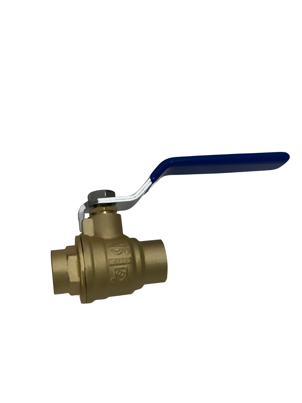 10 PCS. 1/2″ SWEAT BALL VALVE, FULL PORT, LEAD FREE BRASS, 600 PSI WATER OIL GAS