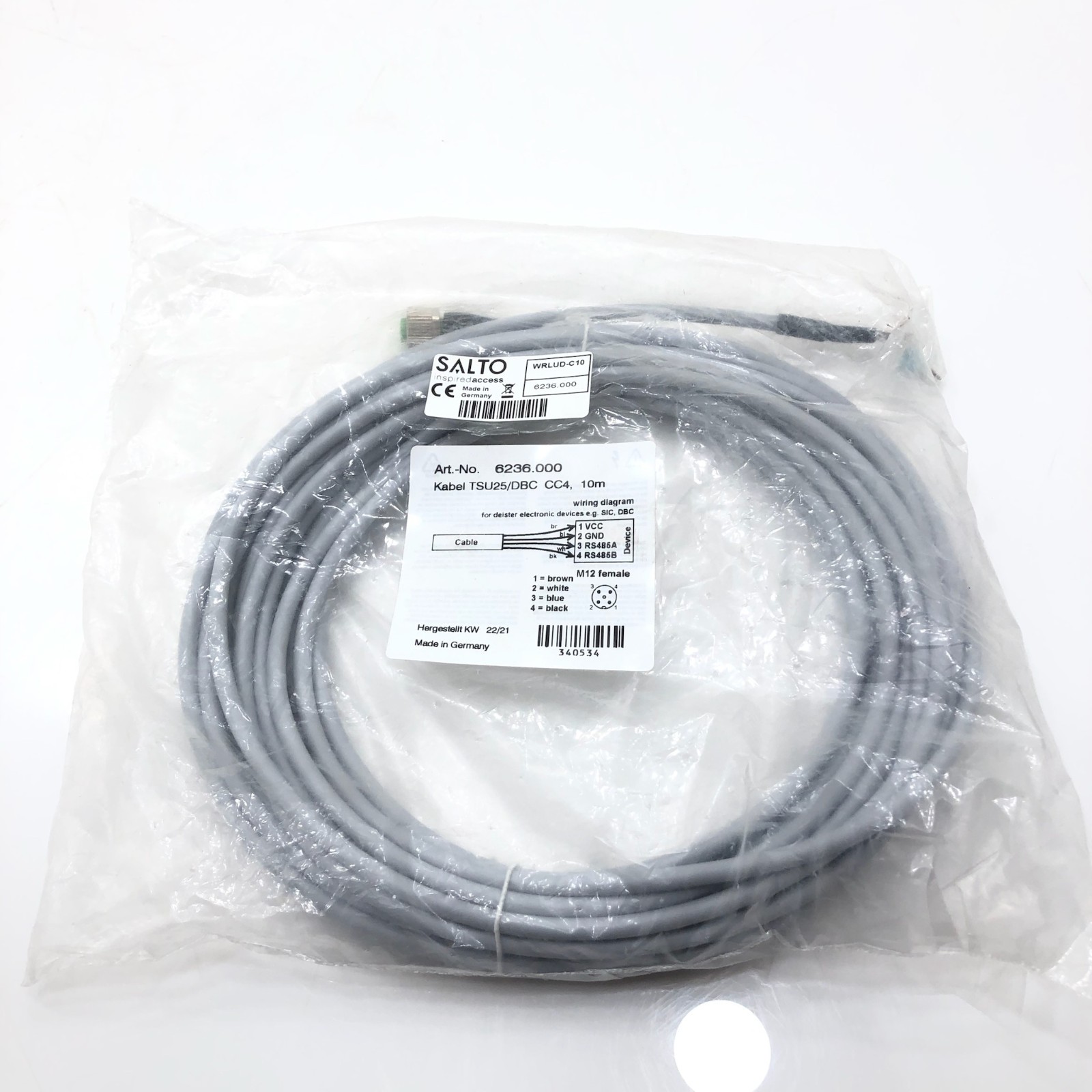 NEW Salto WRLUD24BUS Long Distance XS4 2.0 Reader for Access Control Systems