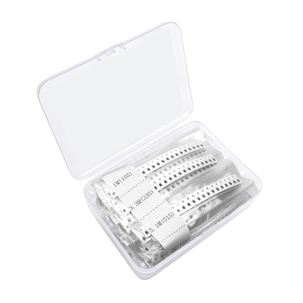 36Values 0805 SMD Resistor Kit 1R-10M Ω ohm 1/8W 0.125W ±5% Tolerance Thick…