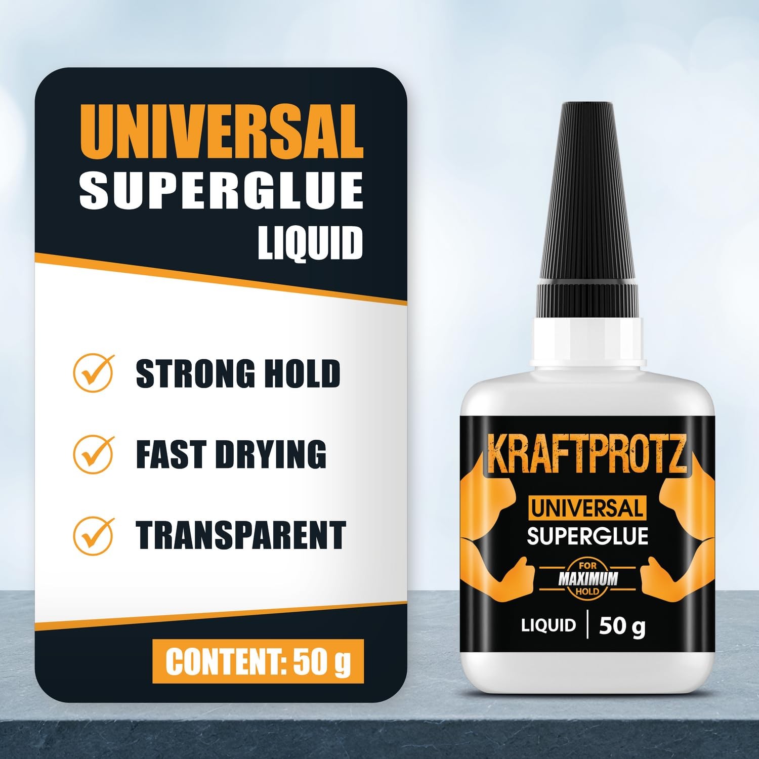 Super Glue XXL Value Size (1.76oz) All Purpose Liquid Adhesive 1.76oz, Clear