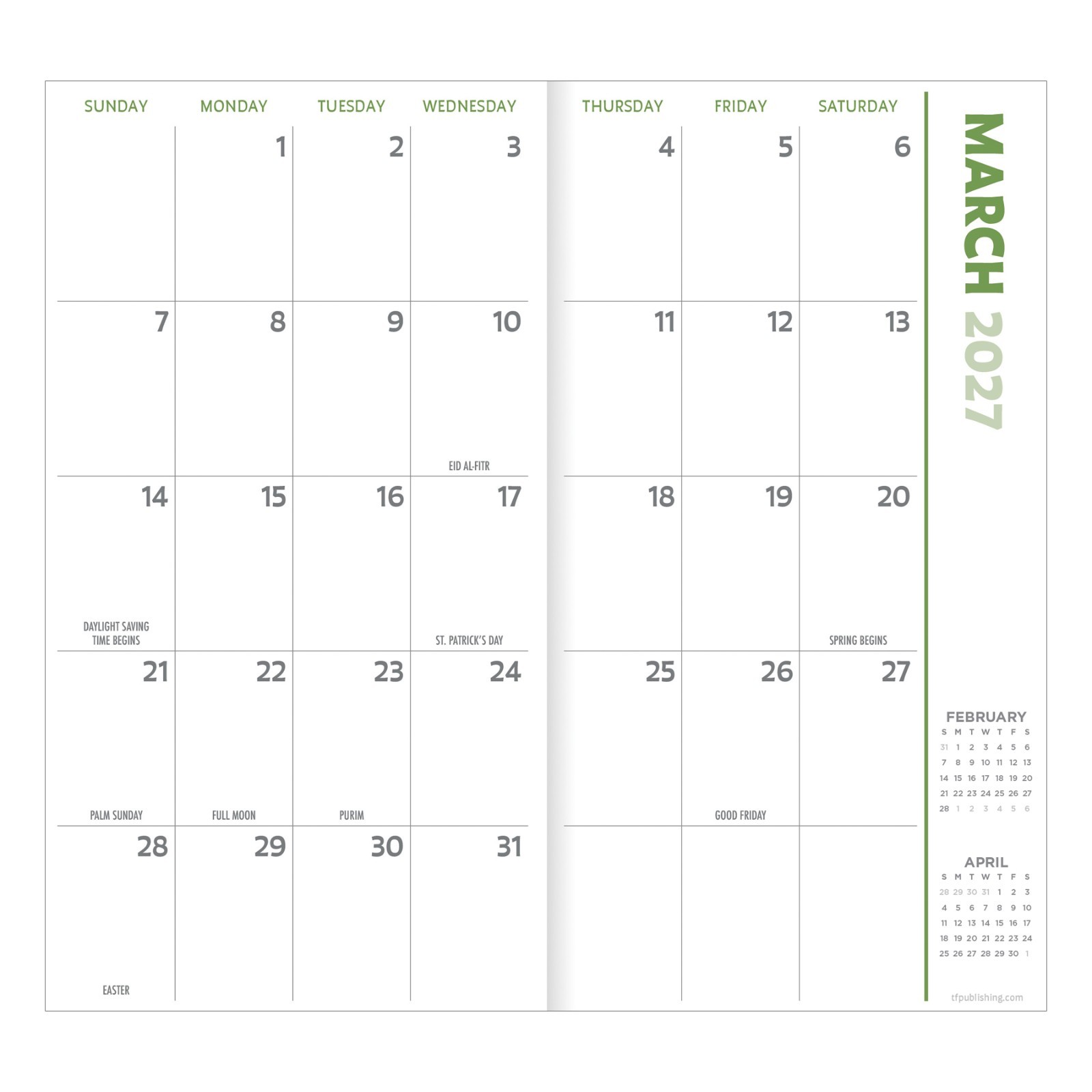 2027-2028 Kitten Small Monthly Pocket Planner
