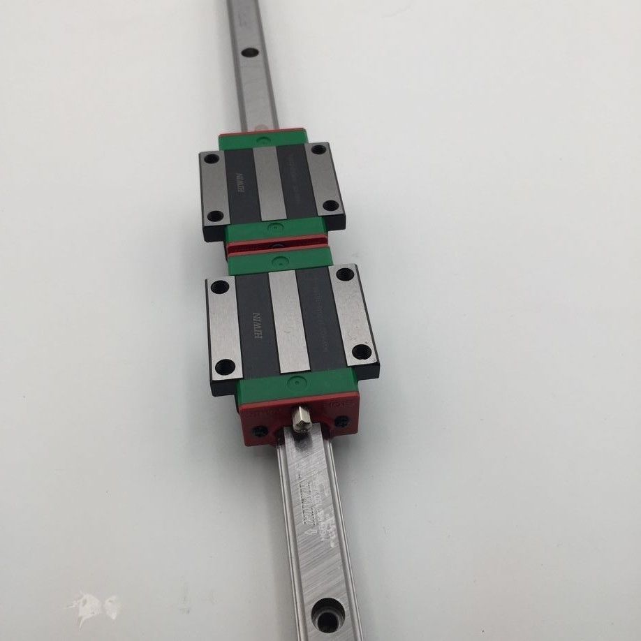 HGR25 Linear Rail Guide 1000mm & 2pc HGW25CC Rail Block CNC Kit Original HIWIN