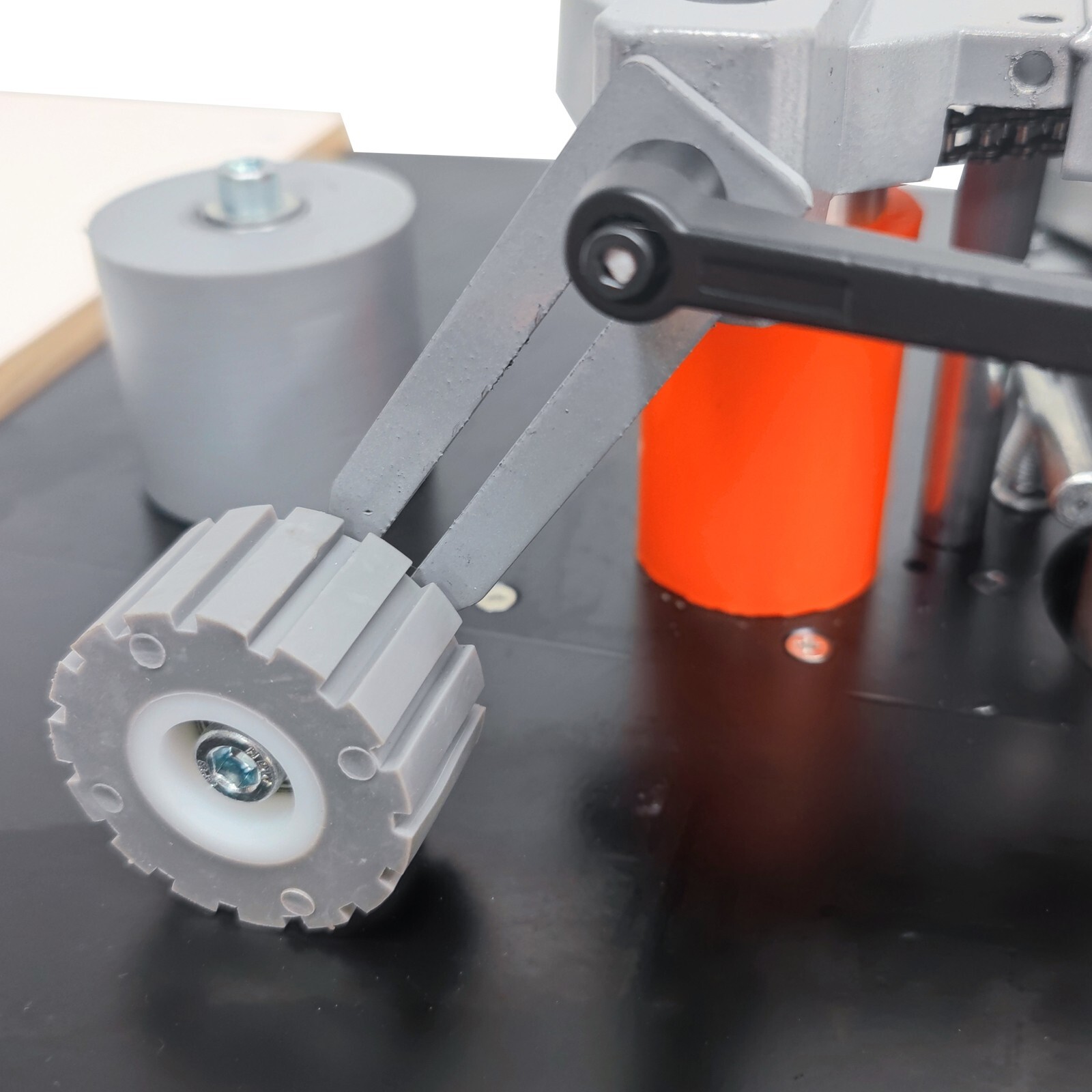 Curved Straight Line Edge Banding Machine 0.275-1.96″ Edge Height 0-6/min 110V