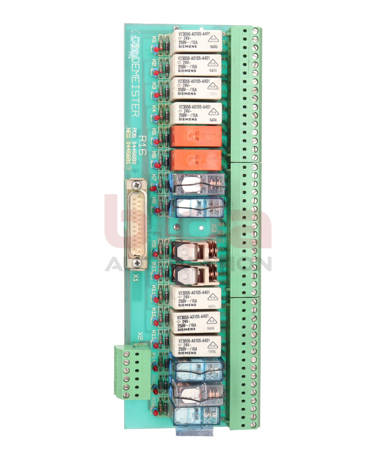 Gildemeister R16 POS 0445690 Relay Board Relay Board