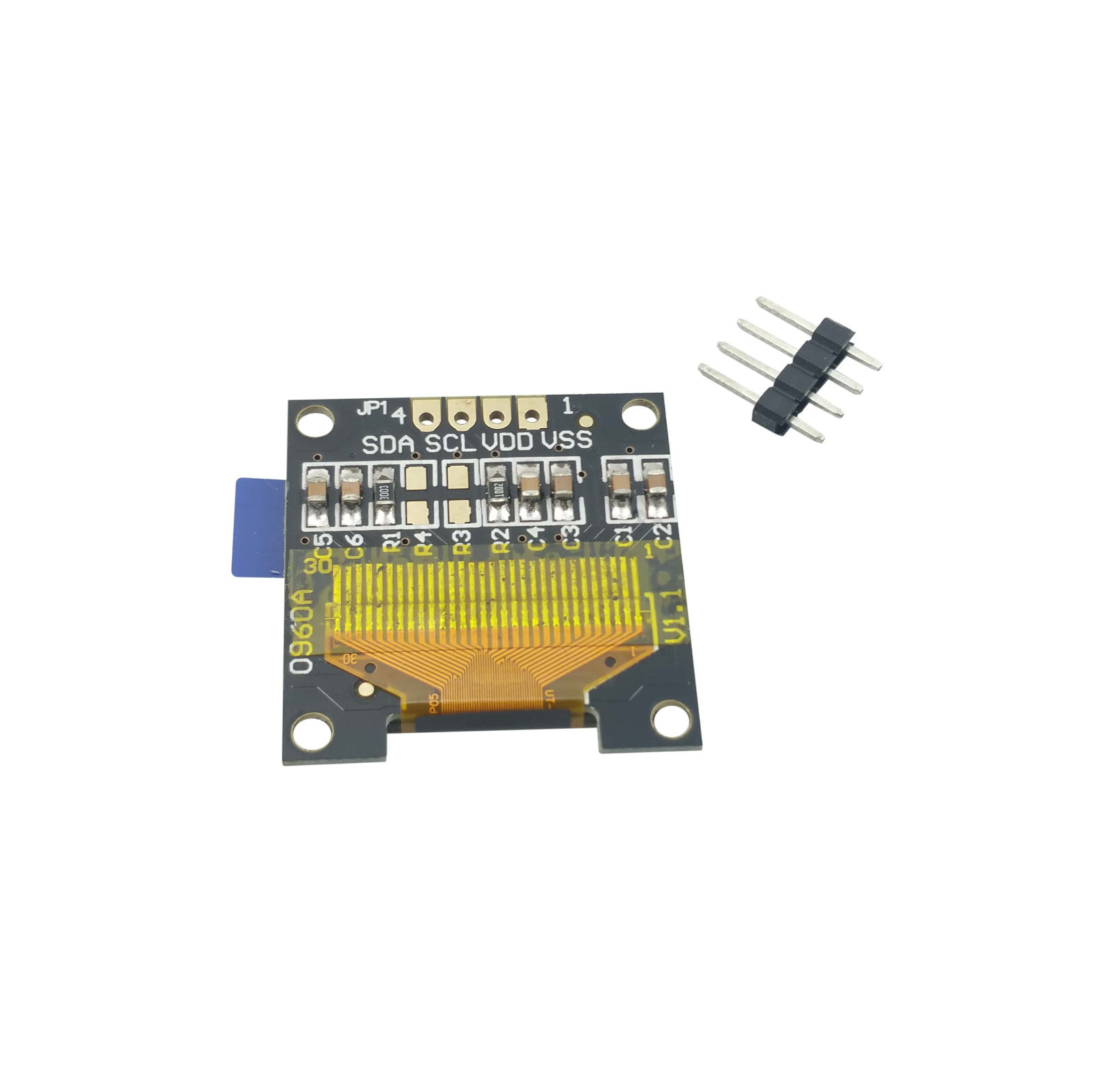 0.96″ OLED LCD Display I2C IIC 128×64 Arduino ESP32 ESP8266 Screen WHITE SSD1306