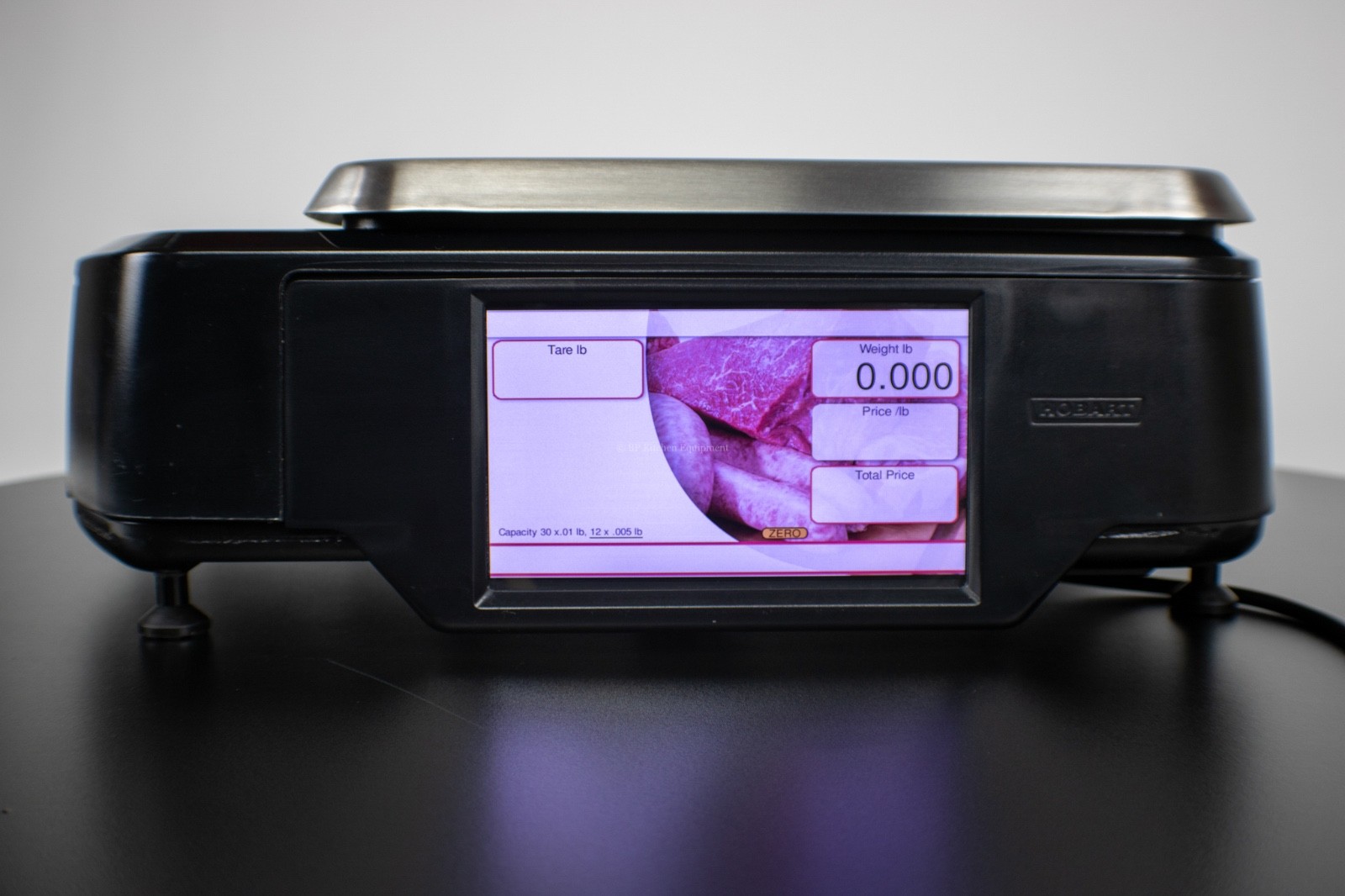 Hobart HTi Scale With Printer, New Operator Screen & 7″ Customer Display