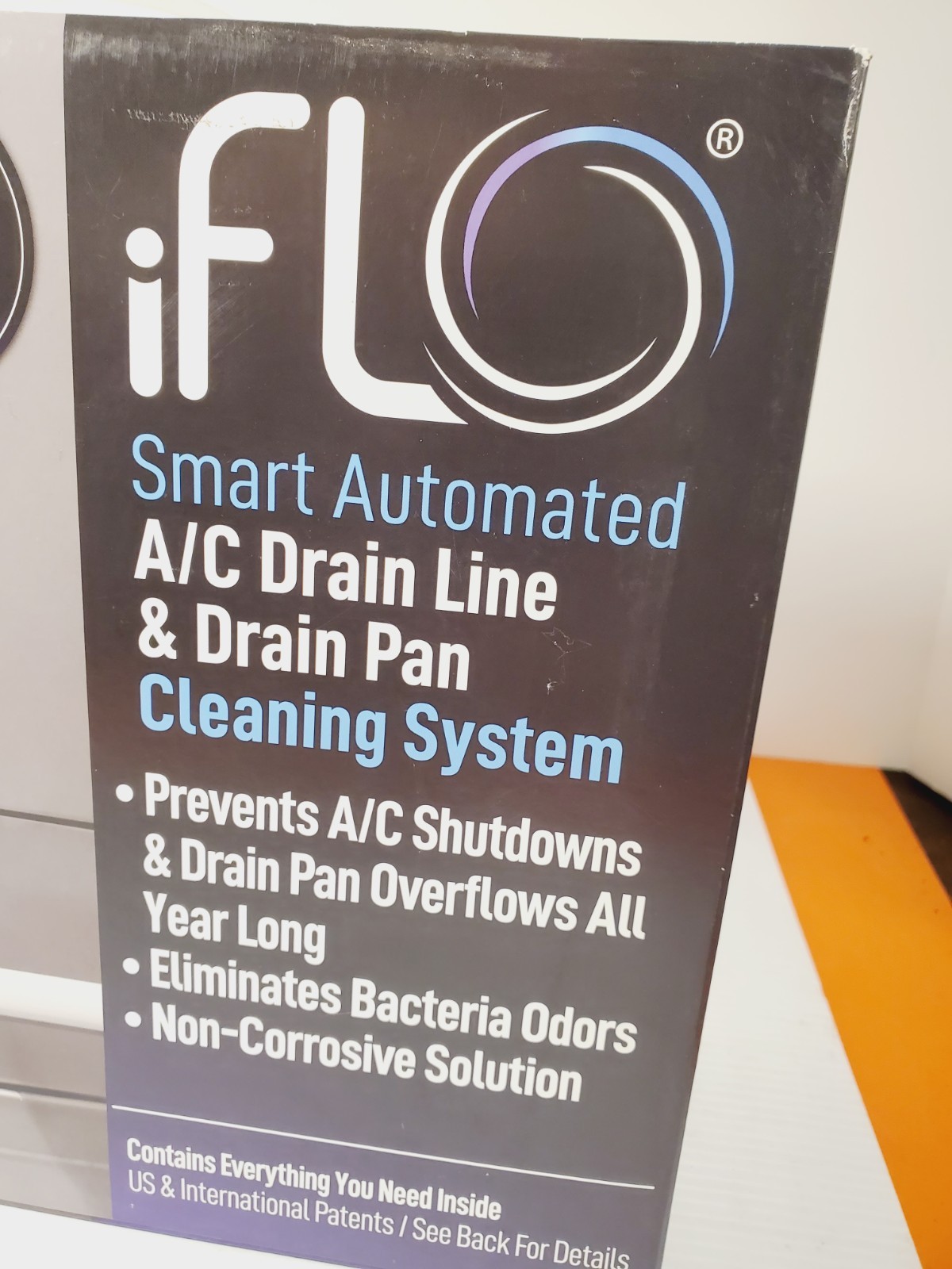 iFLO Smart Automated A/C HVAC Drain Line Cleaner System w/ 3 Month Cartridge New